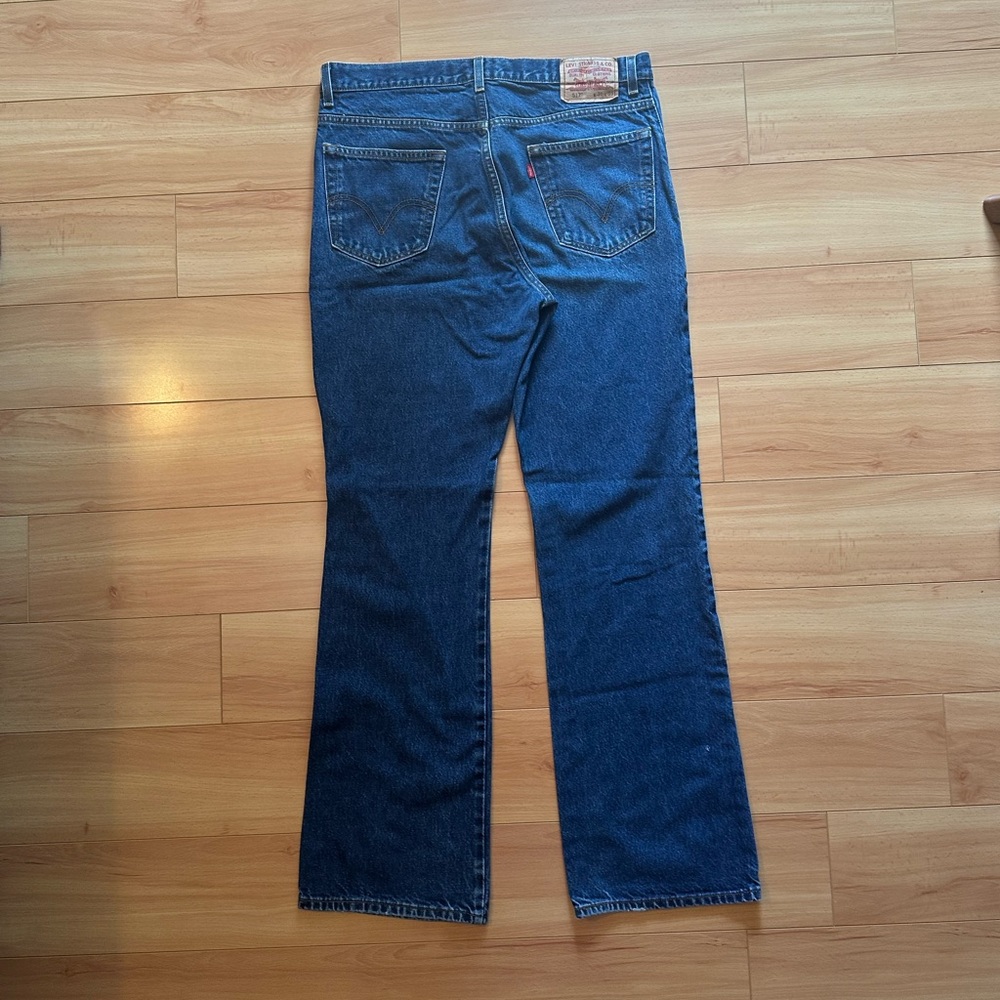 Levi's 517 36x36 Men's Bootcut Jeans - Classic Blue denim Levi Strauss & Co - Picture 13 of 15